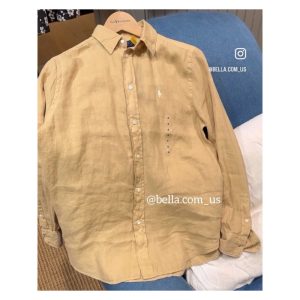 美國代購🇺🇸 現貨 Polo 女款 小馬 亞麻 襯衫 亞麻襯衫 衣服