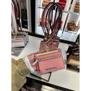 美國代購🇺🇸 現貨 MICHAEL KORS MK 識別套 掛脖 證件套 頸掛繩 證件夾套 識別證