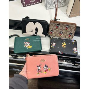 美國代購 🇺🇸 現貨 限定款！ Coach x Disney 迪士尼 聯名款 小單層 手拿包 單層手拿包