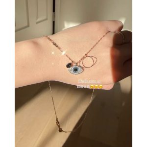 美國代購🇺🇸 現貨 超美 SWAROVSKI 施華洛世奇 惡魔之眼 藍鑽 閃閃 項鍊