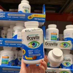 美國代購🇺🇸 現貨+預購 最大瓶150顆 重新刊登 博士倫 Ocuvite Adult 50+ 吾維康金盞花萃取葉黃素