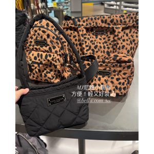 美國代購🇺🇸 現貨 Marc Jacobs MJ 尼龍 小側背 豹紋 側背包 郵差包 隨身包 方包 便當袋