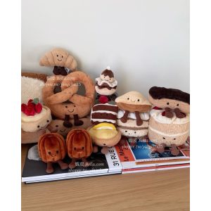 美國代購🇺🇸 現貨+預購 Jellycat 奶油蛋糕兔兔彩虹紅絲絨胡蘿蔔生日蛋糕手捧玫瑰花束鬆餅檸檬塔拿破崙千層可麗露花
