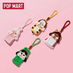 美國代購🇺🇸現貨 Popmart 泡泡瑪特 CRYBABY 哭哭兔 毛絨卡套 盲盒 哭娃 掛件 證件套 識別證套 吊飾