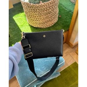 美國代購🇺🇸 現貨 TORY BURCH TB BLAKE 單層 側背包 方包 郵差包 隨身包 輕便 小側背 相機包黑色